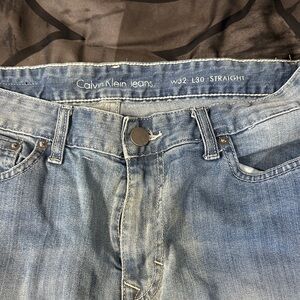 Calvin Klein Light Blue Straight Jeans